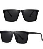 Polarized Retro Square Sunglasses