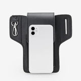 Multipurpose PU Leather Mobile Pouch with Belt Loop